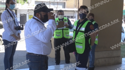 Realizan simulacro de resguardo por Tormenta en Nuevo Laredo