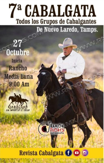 Invitan a la S&eacute;ptima Cabalgata de Tradiciones en el Noreste de M&eacute;xico