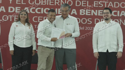 Firman convenio gobierno de Tamaulipas e Infonavit para construcci&oacute;n de vivienda