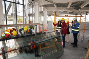 Supervisa Alcaldesa Carmen Lilia Canturosas Avances Del Museo De Ciencia Y Tecnolog&iacute;a, Proyecto &Uacute;nico En La Regi&oacute;n.