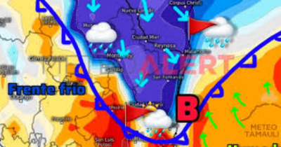 Frente fr&iacute;o refresca el ambiente en Tamaulipas