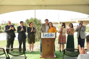 SE COMPROMETEN LOS DOS LAREDOS A CUIDAR EL R&Iacute;O BRAVO