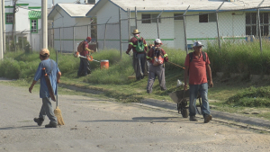 VIDEO Llevan programa de Mega cuadrilla al sur de Nuevo Laredo