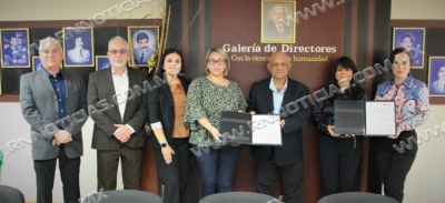 FIRMAN CONVENIO DE COLABORACI&Oacute;N INMUJER  Y   TECNOL&Oacute;GICO DE  NUEVO LAREDO