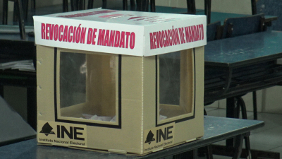 VIDEO Consulta de Revocaci&oacute;n de Mandato del Presidente con poca participaci&oacute;n en Nuevo Laredo