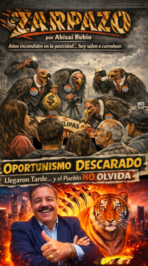 ZARPAZO por Abisa&iacute; Rubio;  A&ntilde;os escondidos en la pasividad&hellip; hoy salen a carro&ntilde;ear.