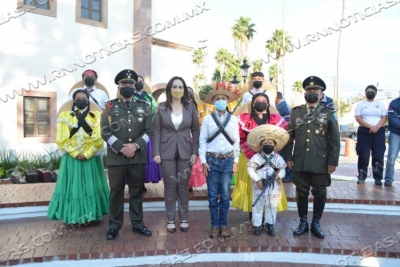 CONMEMORA CON HONORES GOBIERNO MUNICIPAL EL 111 ANIVERSARIO DEL INICIO DE LA REVOLUCI&Oacute;N MEXICANA