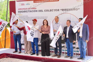 IMPULSA CARMEN LILIA CANTUROSAS HISTÓRICO ARRANQUE DE OBRAS HÍDRICAS PARA GARANTIZAR SANEAMIENTO DE IMPACTO BINACIONAL