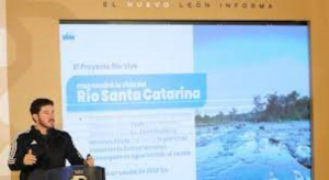 Samuel Garc&iacute;a &ldquo;revivir&aacute;&rdquo; el R&iacute;o Santa Catarina con agua tratada
