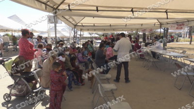 Realizan brigada de salud conjunta para ciudadanos y mascotas