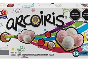 Retiran de forma voluntaria varias unidades de galletas Arco&iacute;ris, por posible salmonella