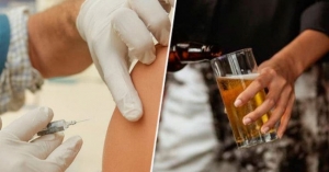 Tomar alcohol reduce efectividad de la vacuna anticovid