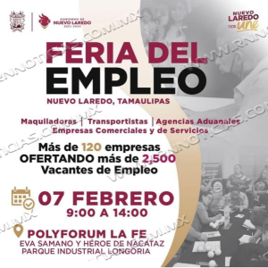 Todo listo para Feria del Empleo 2024 en el Polyforum La Fe