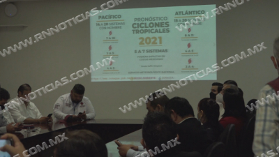 Se re&uacute;nen autoridades ante entrada de temporada de huracanes