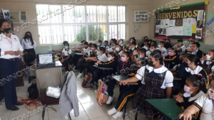 CONTIN&Uacute;A PERSONAL DE TR&Aacute;NSITO CON TALLERES DE EDUCACI&Oacute;N VIAL EN ESCUELAS PRIMARIAS