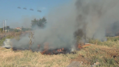 VIDEO Siguen a la alza incendios en zacatales y casas habitaci&oacute;n en Nuevo Laredo