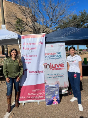 INJUVE Tamaulipas brindar&aacute; atenci&oacute;n a j&oacute;venes paisanos