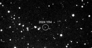 Posibilidades de que el asteroide YR4 caiga en la Tierra bajan a 1.5%