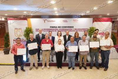 CARMEN LILIA CANTUROSAS IMPULSA HIST&Oacute;RICO CAMBIO EN EL TRANSPORTE P&Uacute;BLICO DE LA CIUDAD