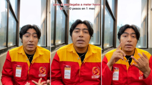 Renuncia a empleo donde ganaba $60 mil pesos para trabajar en gasolinera