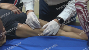 Aplican toxina botulínica para personas con discapacidad