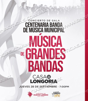 Invita Municipio a Concierto en la Casa Longoria
