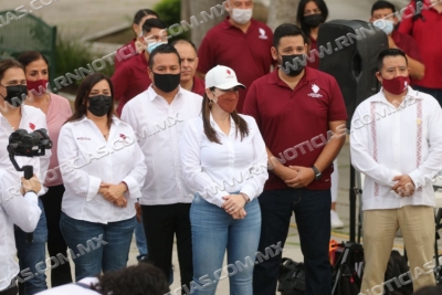 CONSTATA ALCALDESA AVANCES EN REACTIVACIÓN DE ESPACIOS DEPORTIVOS