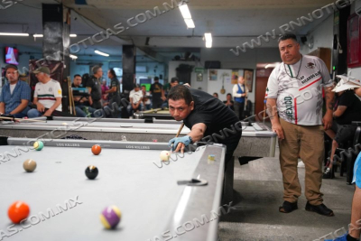CON GRAN PARTICIPACI&Oacute;N CONCLUYE TORNEO DE BILLAR POR EL 178 ANIVERSARIO DE NUEVO LAREDO