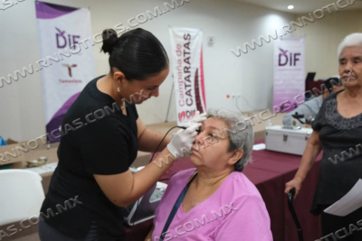 CONCLUYE EN NUEVO LAREDO PRIMERA ETAPA DE CAMPA&Ntilde;A ESTATAL "BIENESTAR EN TU MIRADA"