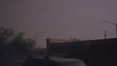 VIDEO Tormenta deja estragos en Nuevo Laredo; trabajan autoridades para restablecer orden