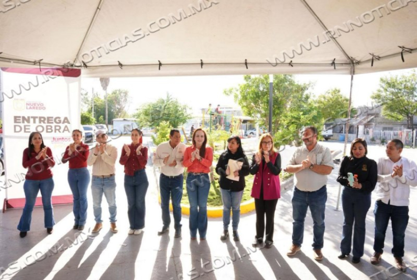 CARMEN LILIA CANTUROSAS RESCATA ESPACIOS PÚBLICOS Y FORTALECE LA UNIÓN VECINAL EN LA COLONIA NUEVA