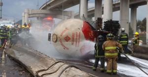 Fiscalía revela las fallas de la pipa que explotó en Puente de la Concordia