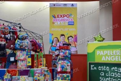 IMPULSA GOBIERNO MUNICIPAL  A NEGOCIOS LOCALES CON EXPO REGRESO A CLASES 2023