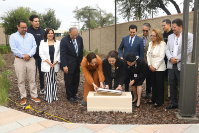 VIDEO Celebran quinto Aniversario del Consulado Americano en Nuevo Laredo con C&aacute;psula del tiempo