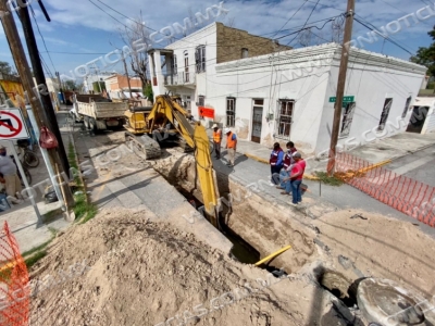 INICIA COMAPA REHABILITACIÓN EN EL COLECTOR RIBEREÑO.