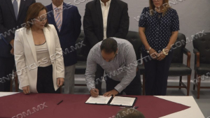 Nuevo Laredo inicia transformación del transporte público con histórico convenio