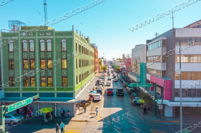 DA GOBIERNO MUNICIPAL MANTENIMIENTO AL CENTRO HIST&Oacute;RICO  DE NUEVO LAREDO