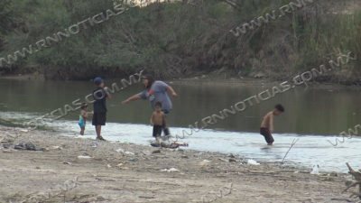 Recuperan ahogado n&uacute;mero 8 del r&iacute;o bravo; Piden no introducirse el cauce est&aacute; arriba de los 2 metros
