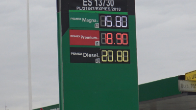 VIDEO Incrementa precio de la gasolina y di&eacute;sel por cuesta de enero