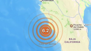 Sismo de 6.2 grados sacude a Tijuana