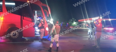 VIDEO Retenes en Coahuila frenan paso de migrantes haitianos