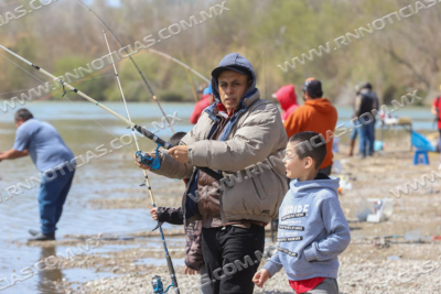 CONVIVEN FAMILIAS EN TORNEO DE PESCA EN EL R&Iacute;O BRAVO