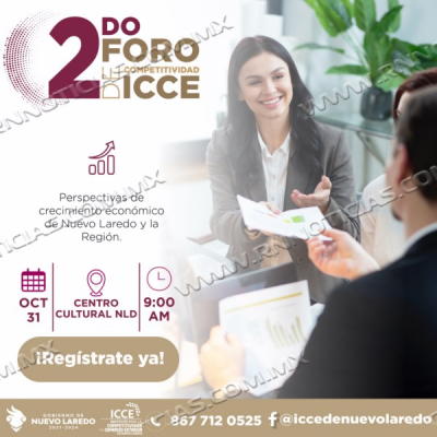 Todo listo para el Segundo Foro de Competitividad en Nuevo Laredo