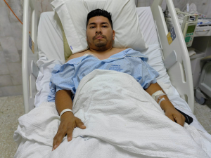 Militares dispararon de frente a familias, hiriendo a dos personas