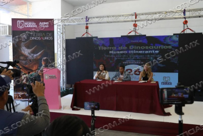 LLEGA A NUEVO LAREDO EXPOSICI&Oacute;N INTERACTIVA &ldquo;TIERRA DE DINOSAURIOS&rdquo;