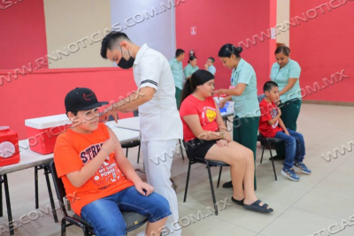 ARRANCA SEGUNDA JORNADA DE VACUNACI&Oacute;N CONTRA EL VPH; SE BENEFICIAR&Aacute;N ALREDEDOR DE 5 MIL NI&Ntilde;OS Y NI&Ntilde;AS