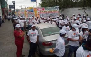 En el D&iacute;a del Trabajo, s&oacute;lo desfilan Nueva CROC y Telefonistas