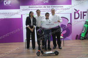 DIF Tamaulipas premia a ganadores del Concurso de Cartel de los Derechos de Ni&ntilde;as, Ni&ntilde;os y Adolescentes y Dibujo sobre Trabajo Infantil