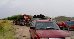 Embarazada grave tras caerle 20 bultos de cemento durante rapi&ntilde;a