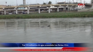 VIDEO Van 154 milímetros de agua acumulados tras lluvias; CILA